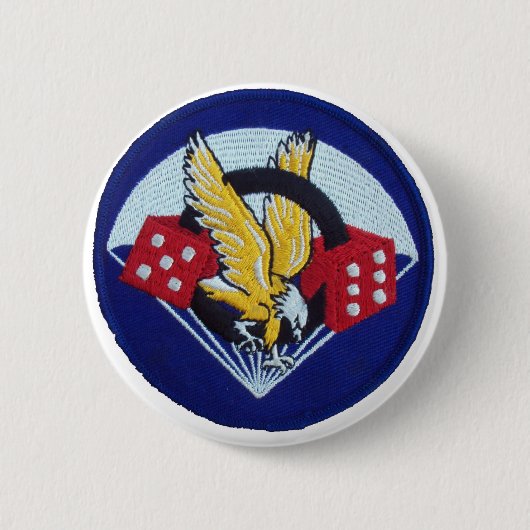 506th Fallschirmspringen Infantry Regiment Button (Vorderseite)