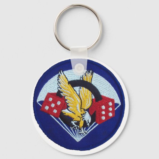 506th Fallschirmspringen Infantry Regiment Schlüsselanhänger (Vorderseite)