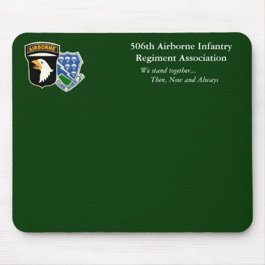 506th Im Flugzeug Infanterie Regim… Mousepad (Vorne)