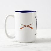 506TH INFANTERIE-TASSE ZWEIFARBIGE TASSE (Links)