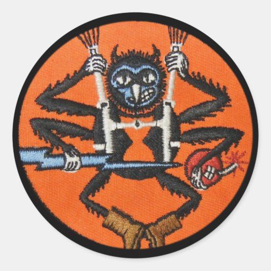 507 RUNDER AUFKLEBER (Vorderseite)