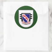 508. Infanterie-Regiment - 3d Battalion Flash Runder Aufkleber (Tasche)