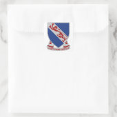 508. Parachute Infanterie-Regiment (PIR) Quadratischer Aufkleber (Tasche)