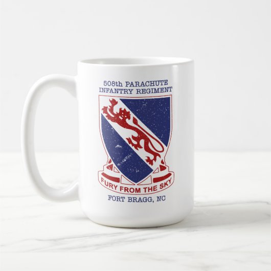 508th PARACHUTE INFANTRY REGIMENT Kaffeetasse (Links)
