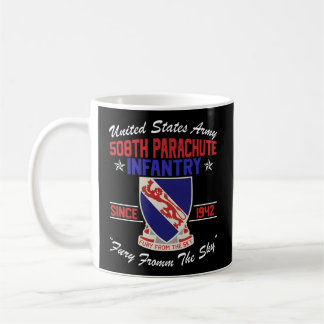 508th Parachute Infantry Regit Kaffeetasse