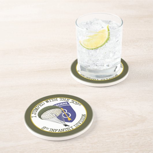 509. Im Flugzeug [8. ID] Getränkeuntersetzer (Seite)