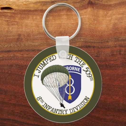 509. Im Flugzeug [8. ID] Schlüsselanhänger (Vorderseite)