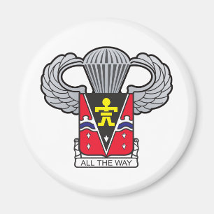 509. Im Flugzeug Wappen mit Im Flugzeug Flügen Magnet