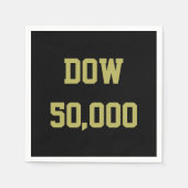 50.000 Börsenfeier Serviette (Vorderseite)