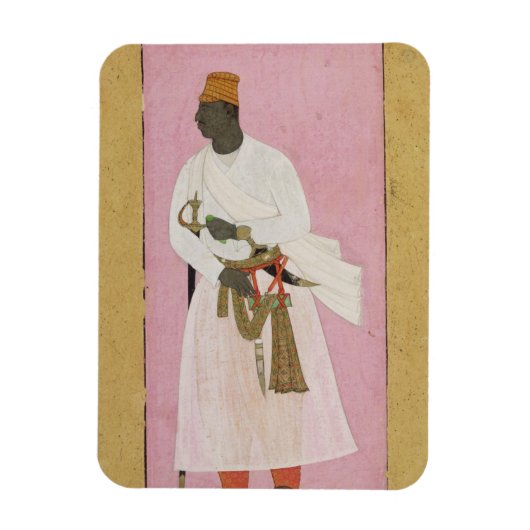 50.14/8 Portrait von Malik Amber, in Deva eingesch Magnet (Vertikal)