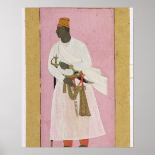 50.14/8 Porträt von Malik Bernstein, Poster