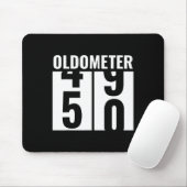 50. 50 Geburtstag Funny Gift Men Women Oldometer 4 Mousepad (Mit Mouse)