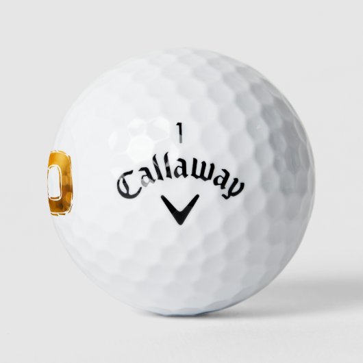 50. 50 Geburtstag Golfball (Logo)