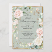 50. 50. Jahrestag der Hochzeit Einladung (Vorderseite)