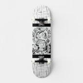 50-50 Windenergie Skateboard (Vorderseite)