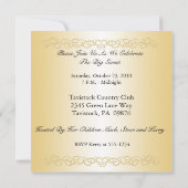 50.-59. Geburtstagsparty Einladungen mit Foto (Rückseite)