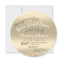 50. 60. 70. 80. Geburtstag Confetti Gold