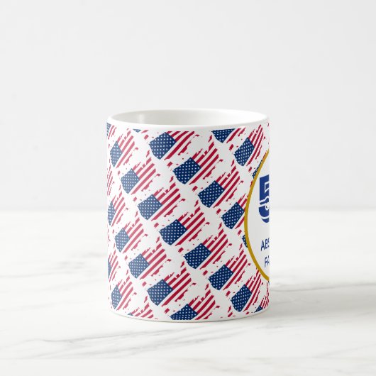 50 & Absolut fabelhafte Feier der UNITED STAATEN Kaffeetasse (Mittel)