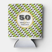 50 Absolut Fabulous JAMAICAN Monogram Dosenkühler (Vorderseite)