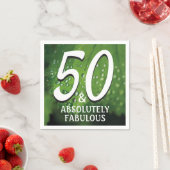 50 | absolut vorbildlich | Green Party Napkins Serviette (Beispiel)