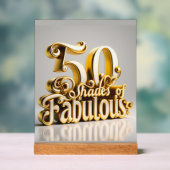 50 ACRYLSCHILD (Neutral)