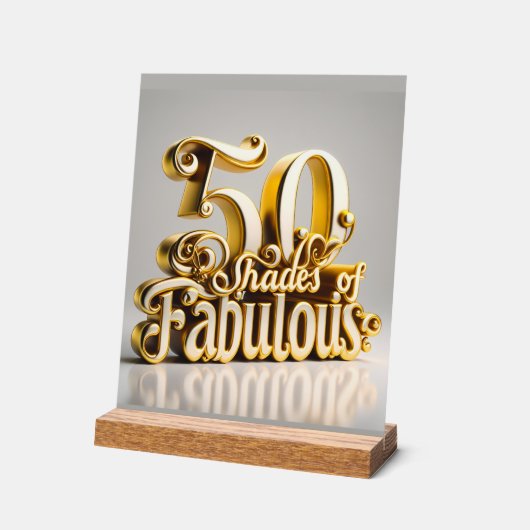 50 ACRYLSCHILD (Winkel)