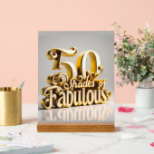 50 ACRYLSCHILD (Hochzeit)