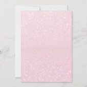 50 and Fabulous | 50th Birthday Invitation Einladung (Rückseite)