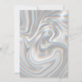 50 and Fabulous | 50th Birthday Invitation Einladung (Rückseite)