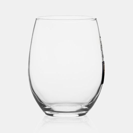 50 and Fabulous Foliage 50th Birthday Photo Weinglas Ohne Stiel (Rechts)