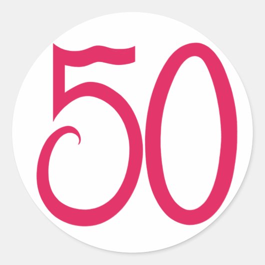 50 Aufkleber (Vorderseite)