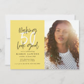 50 aussehen als Geburtstagsaufenthalt eines guten (Vorderseite)