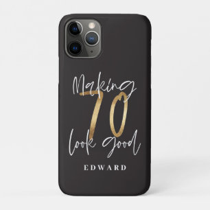 50 aussehen wie Gold Geburtstagsfeier Case-Mate iPhone Hülle