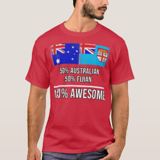 50 Australische 50 Fijian 100 Phantastisches Gesch T-Shirt