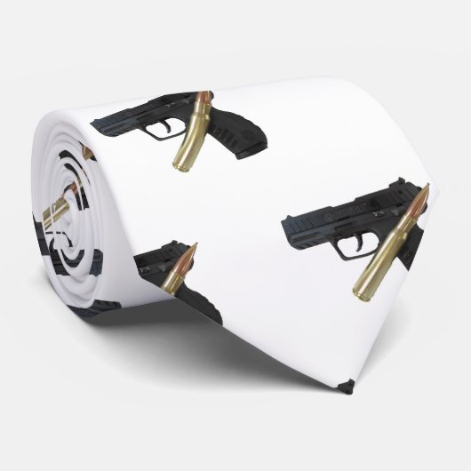 50 BMG Gun Krawatte (Gerollt)