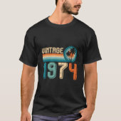 50 Born In 1974 50Th T-Shirt (Vorderseite)
