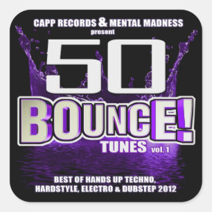 50 Bounce Tunes Aufkleber