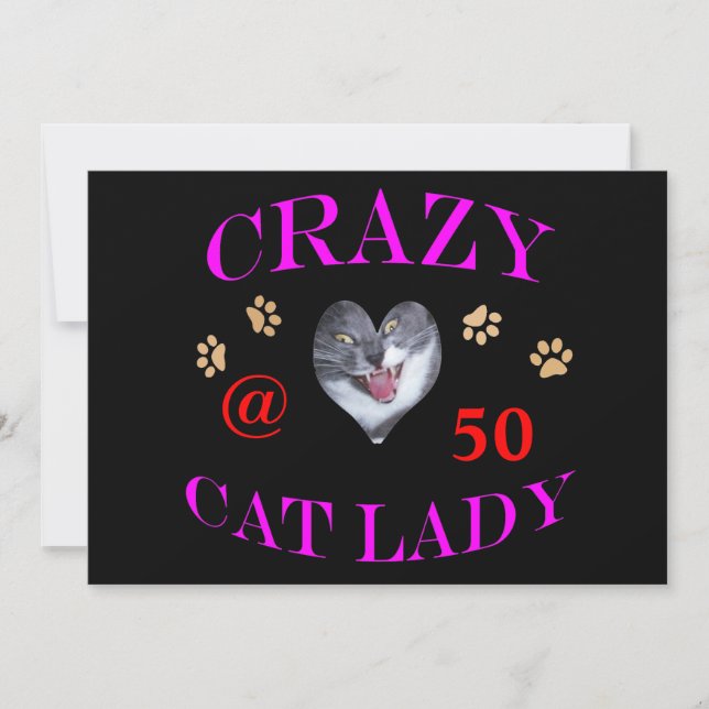 50 Crazy Cat Lady (Vorderseite)