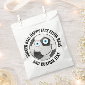 50 Custom Soccer Theme Party BLAUE EYES Happy Face Geschenktütchen (Ausgeschnitten)