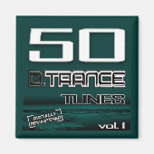 50 D. Trance Tunes, Band 1 Magnet (Vorne)