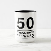 50 das entscheidende "f-" Wort Tasse (Zentrum)