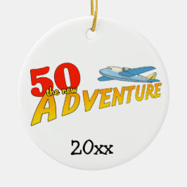 50 Das neue Adventure Flugzeug Keepake Ornament