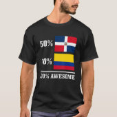 50 Dominikanische Republik 50 Kolumbien - kolumbia T-Shirt (Vorderseite)
