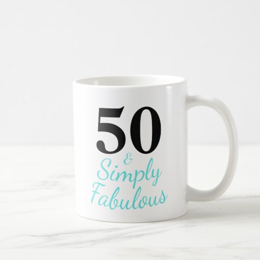 50 & einfach fantastisch kaffeetasse (Rechts)