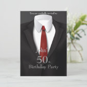 50.,Einladender Mann, beliebiges Alter, Tulxedo, A Einladung (Stehend Vorderseite)