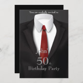 50.,Einladender Mann, beliebiges Alter, Tulxedo, A Einladung (Vorne/Hinten)