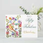 50. EINLADUNG (Stehend Vorderseite)