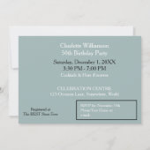 50. EINLADUNG (Rückseite)