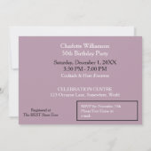 50. EINLADUNG (Rückseite)