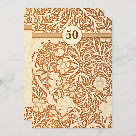 50. EINLADUNG (Vorne/Hinten)